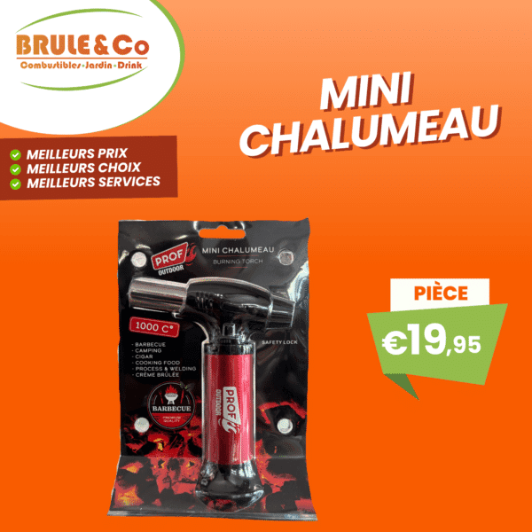Mini chalumeau Prof Outdoor – 1000 °C