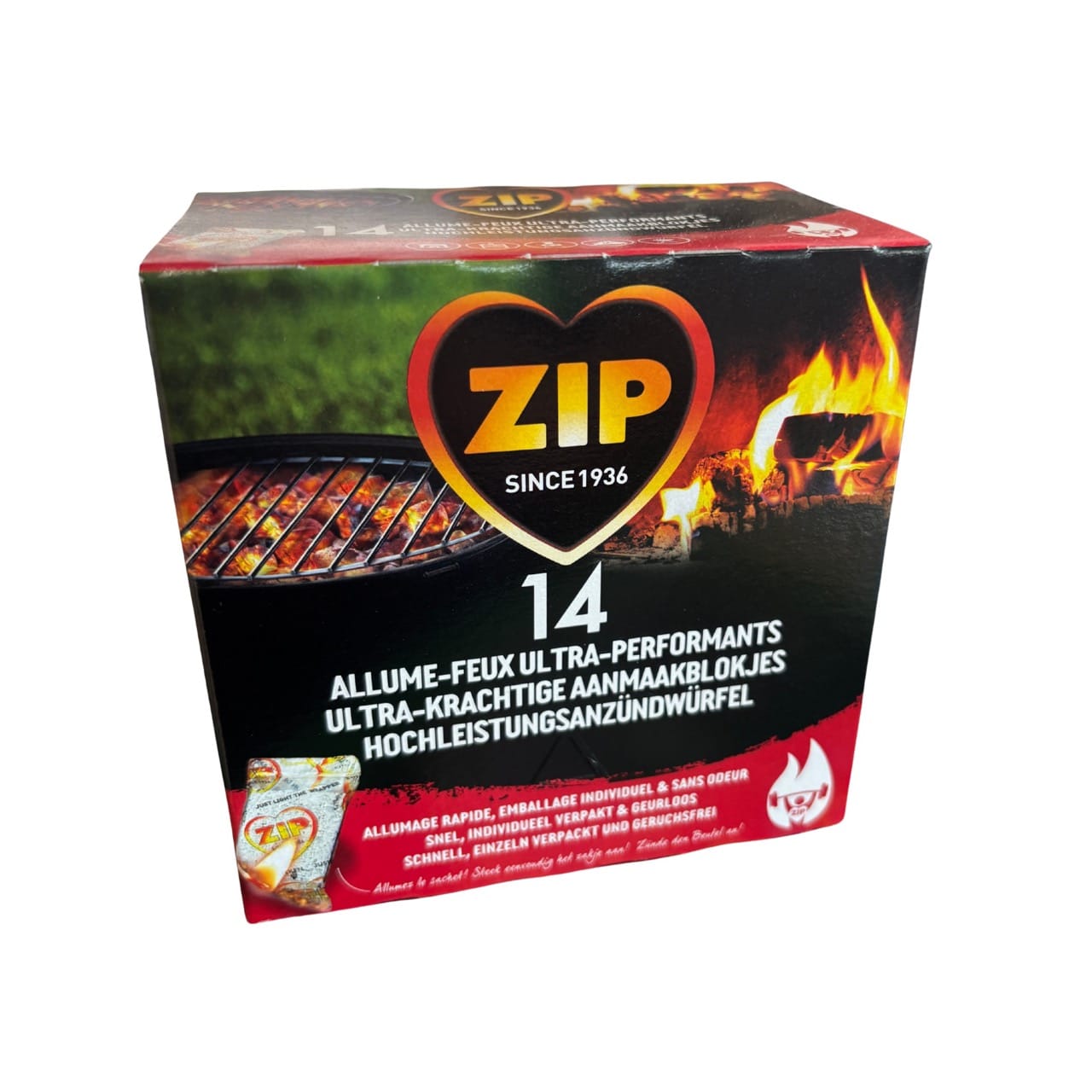 Allume-feux ZIP ultra-performants – 14 pièces