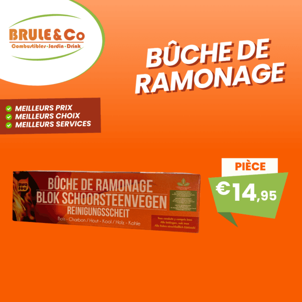 Bûche de ramonage Pyrofeu