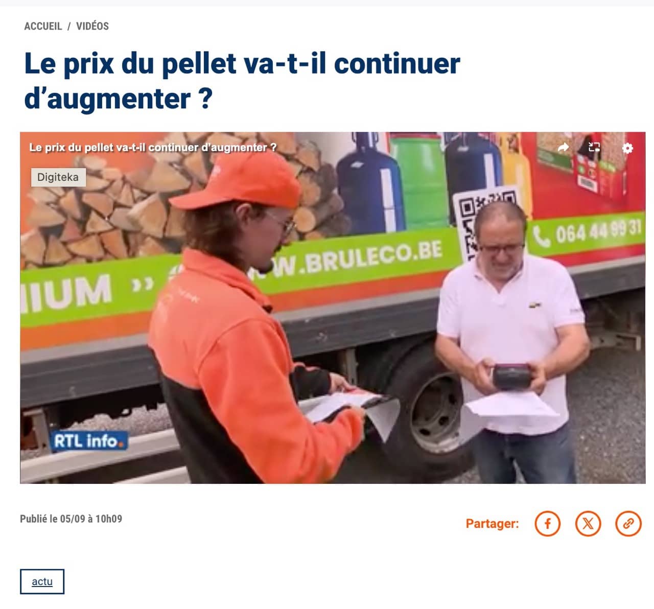 BRULE & Co dans RTL TVI