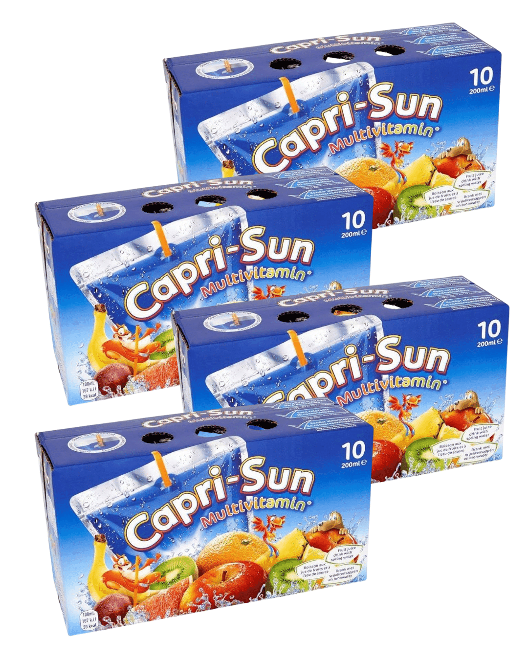 CAPRI-SUN — 4 × 10 × 20 cl, conditionnement complet