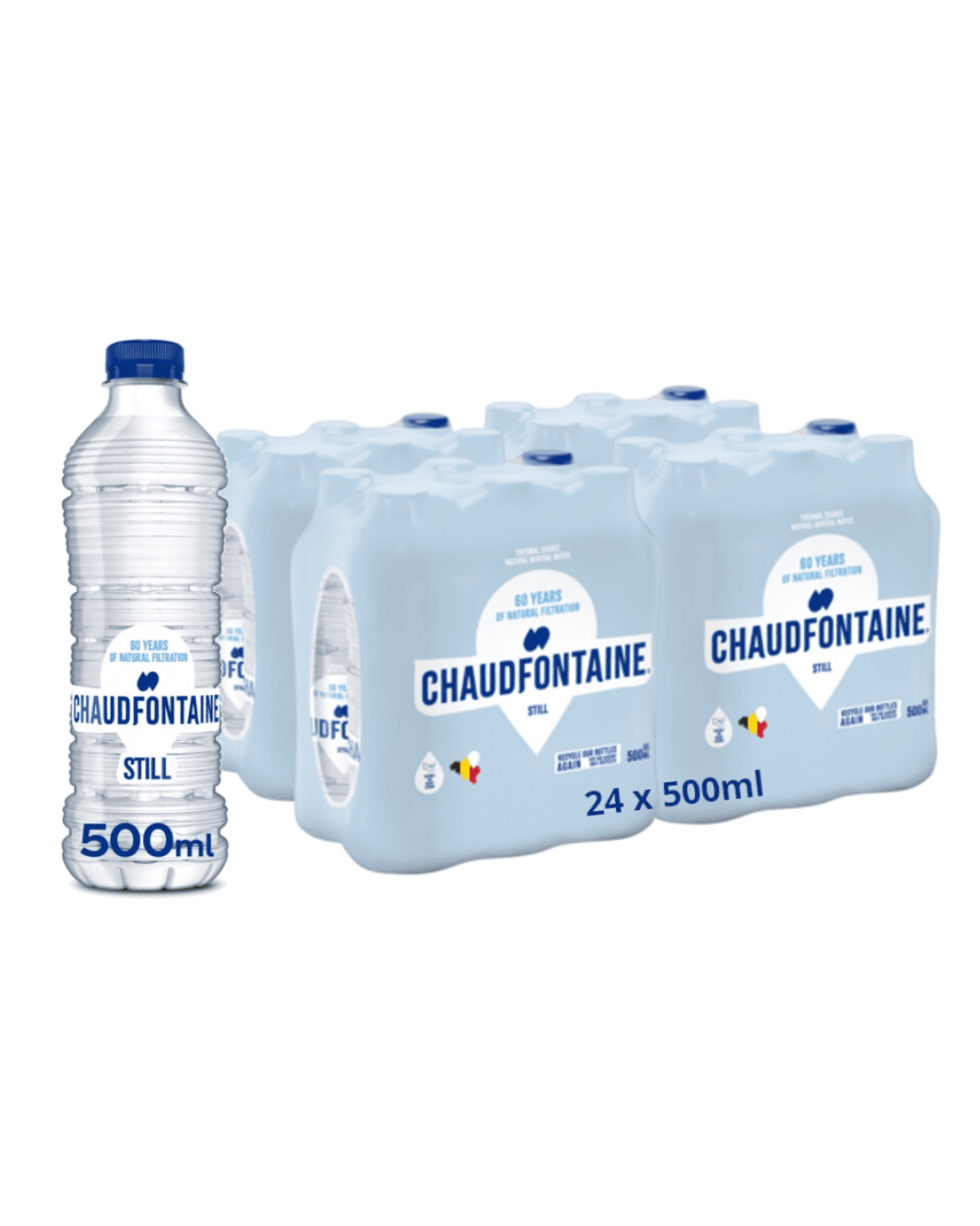 CHAUDFONTAINE — 24 × 50 cl, conditionnement complet