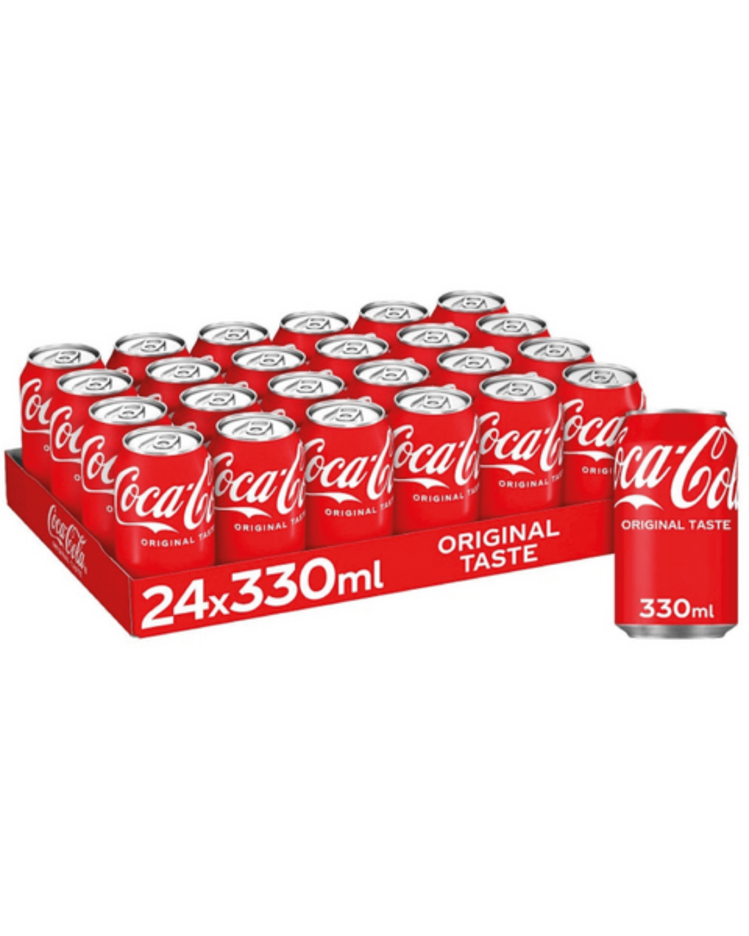 COCA-COLA — 24 × 33 cl, conditionnement complet